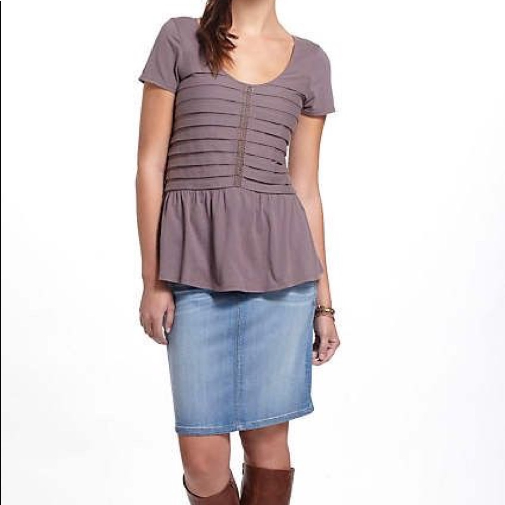 Ric Rac Peplum Top